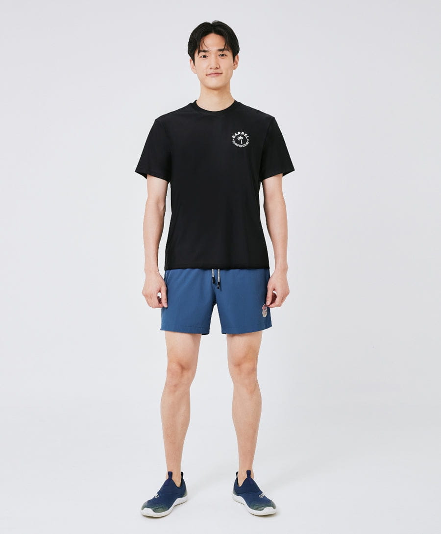 Barrel Men Sunset S/S Rashguard-BLACK_image1
