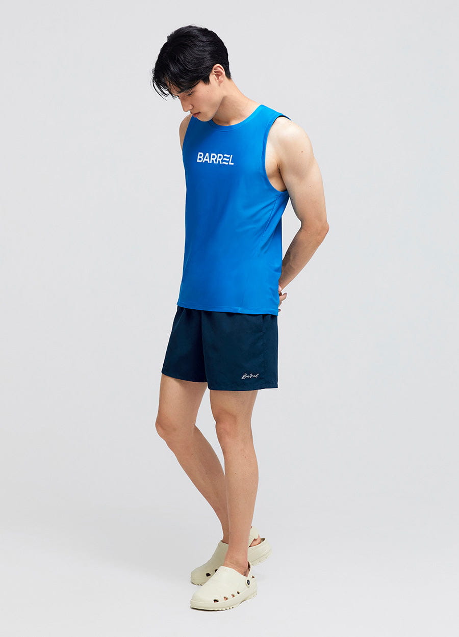 Barrel Mens Ocean Sleeveless Rashguard-BLUE_image2