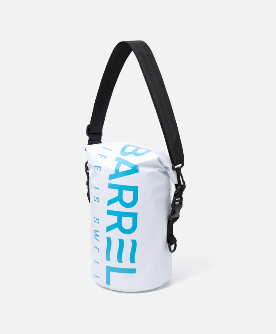 Barrel Piece Logo Dry Bag 10L-WHITE_image2