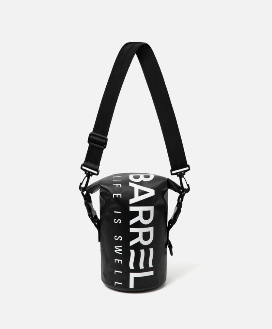 Barrel Piece Logo Dry Bag 4L-BLACK_image1