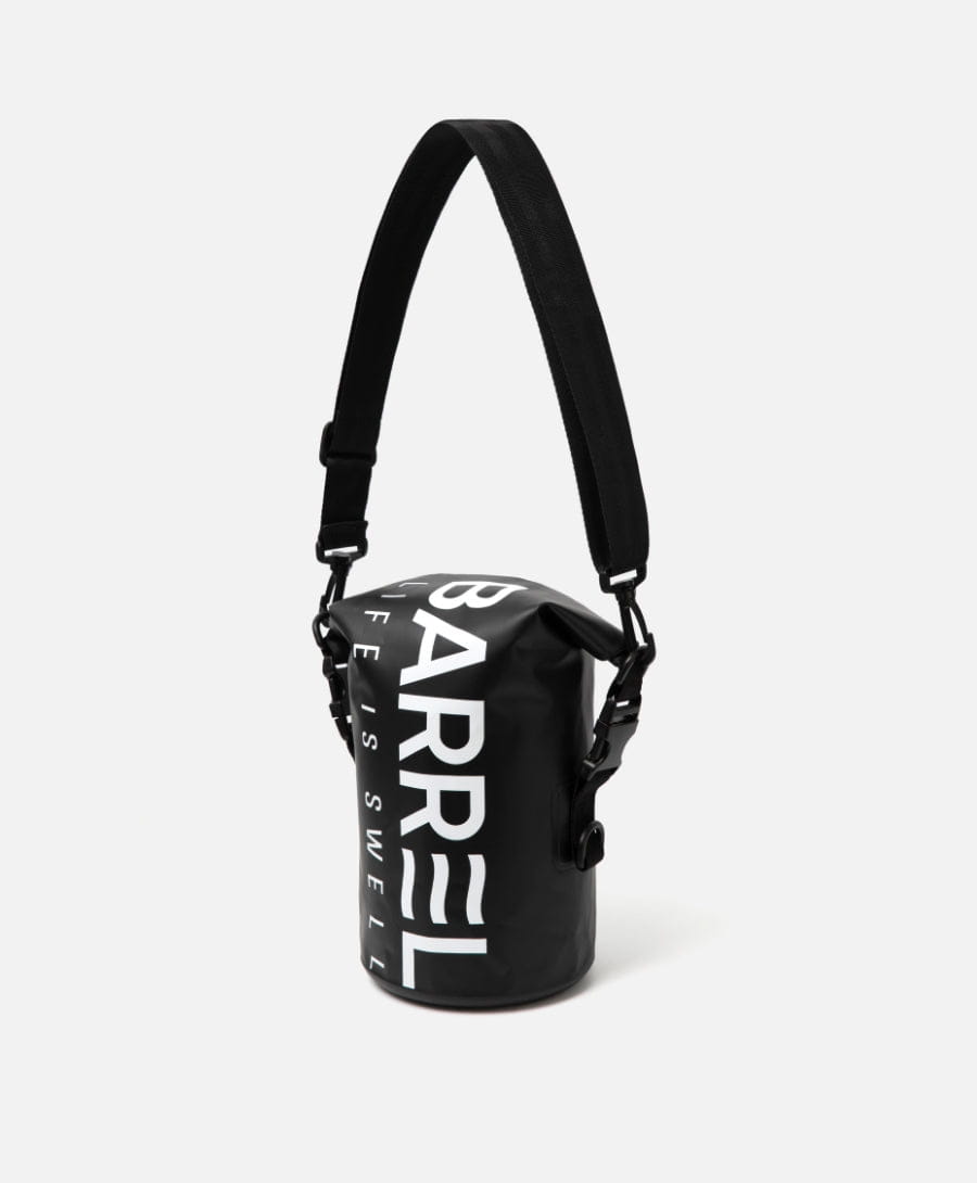 Barrel Piece Logo Dry Bag 4L-BLACK_image2