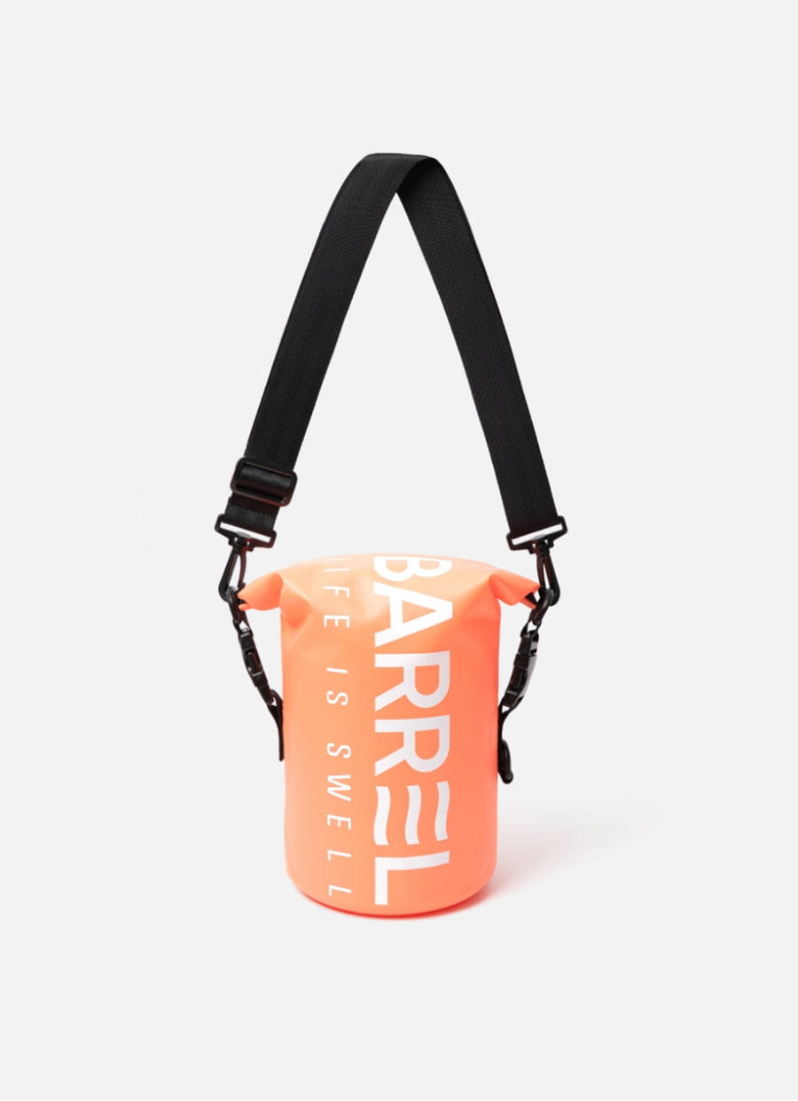 Barrel Piece Logo Dry Bag 4L-ORANGE_image1