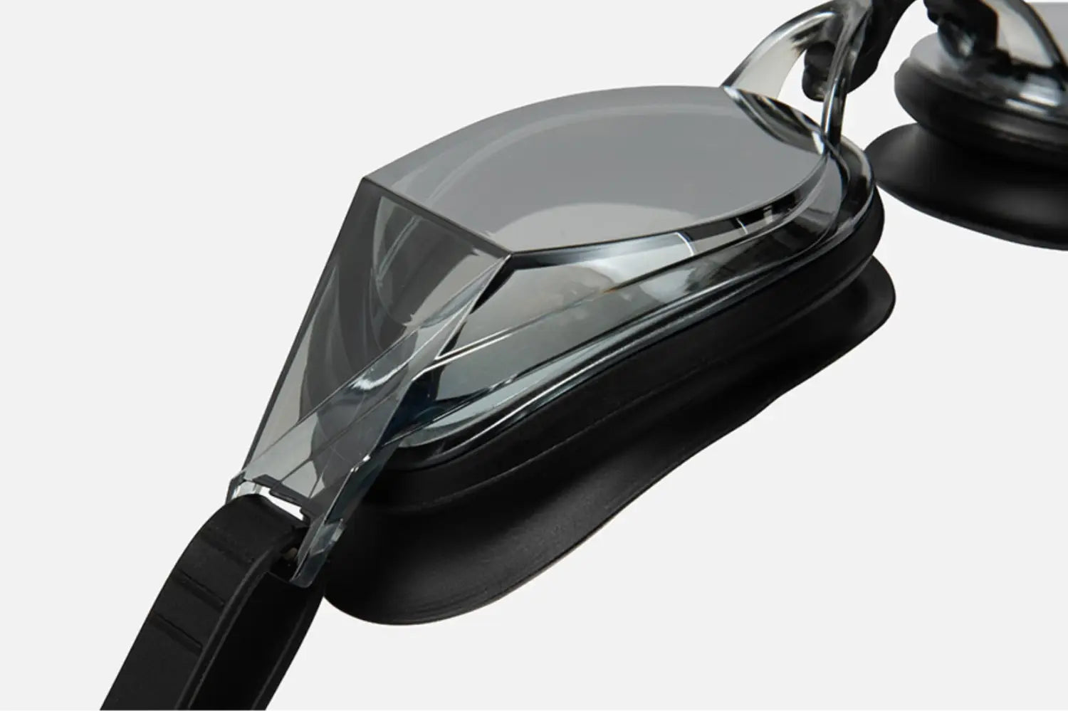 Barrel Prism Mirror Swim Goggles-BLACK4