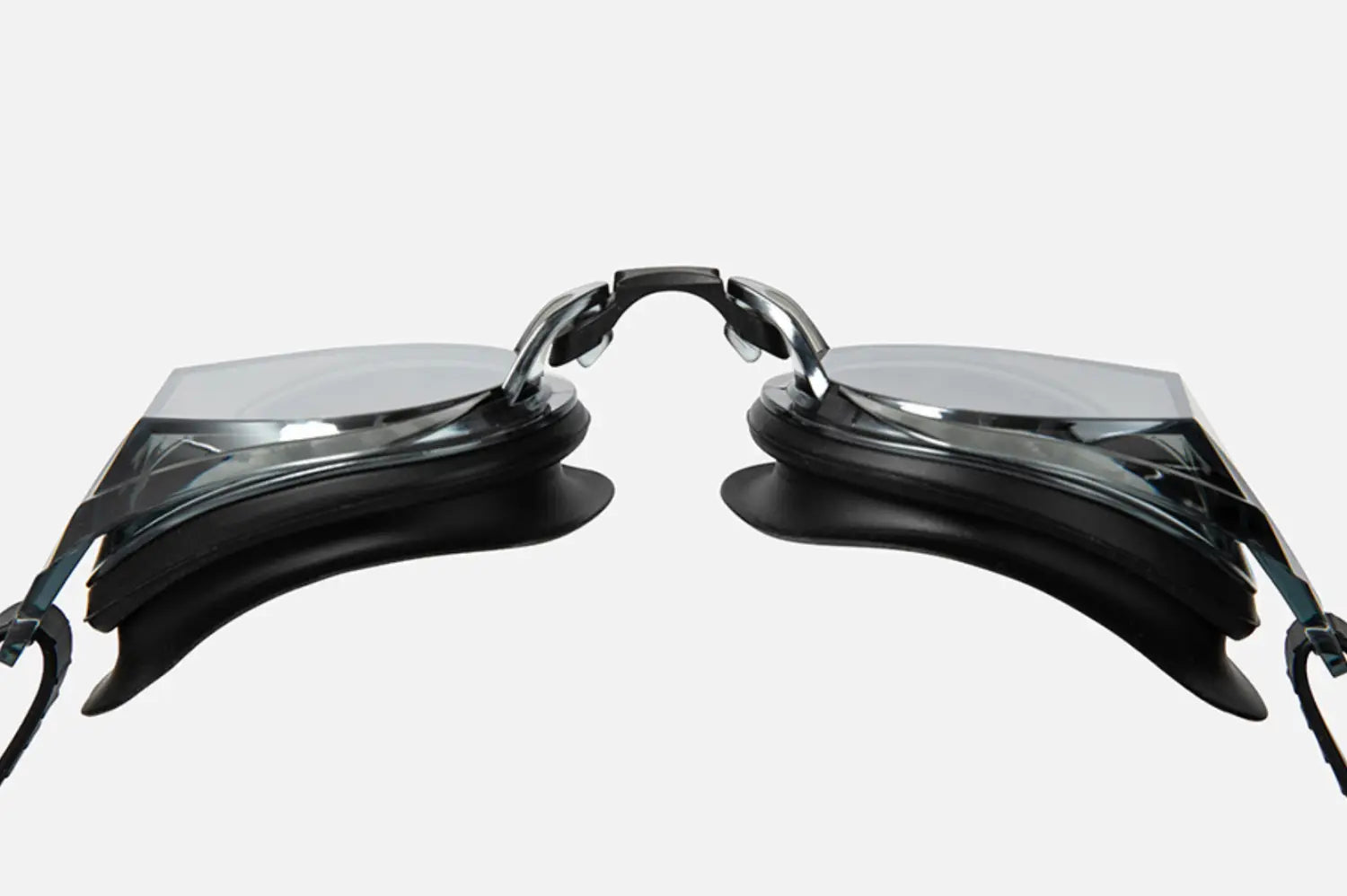 Barrel Prism Mirror Swim Goggles-BLACK8