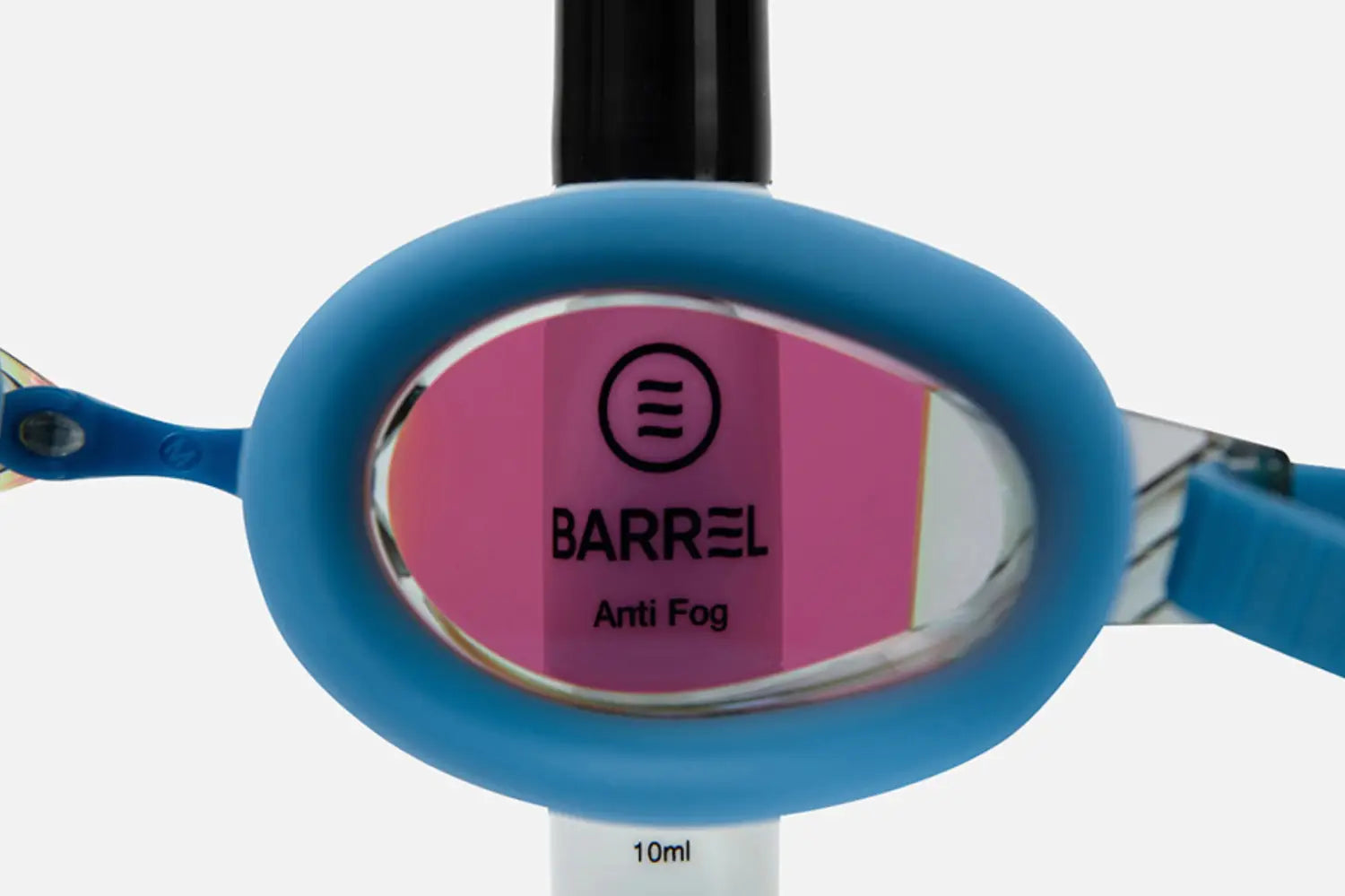 Barrel Prism Mirror Swim Goggles-BLUE5