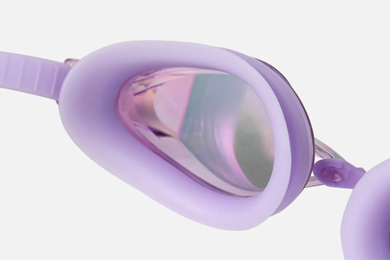 Barrel Prism Mirror Swim Goggles-LAVENDAR7