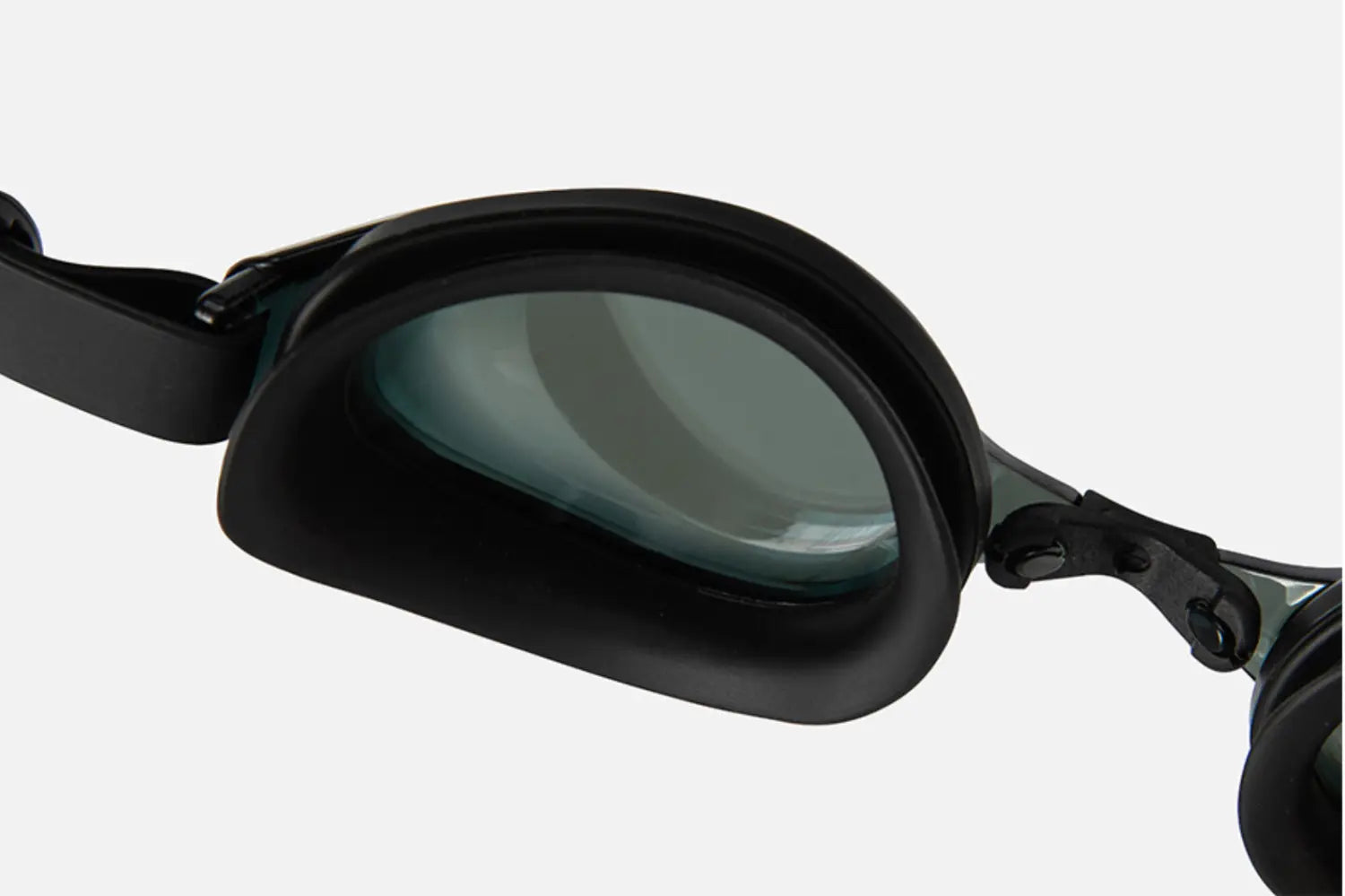 Barrel Training Mirror Swim Goggles-BLACK7