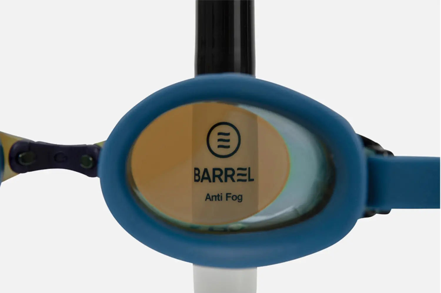 Barrel Training Mirror Swim Goggles-NAVY5
