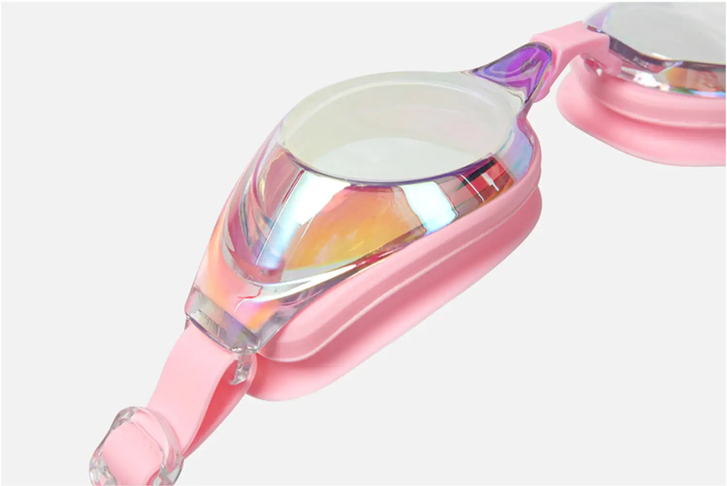 Barrel Training Mirror Swim Goggles-PINK4