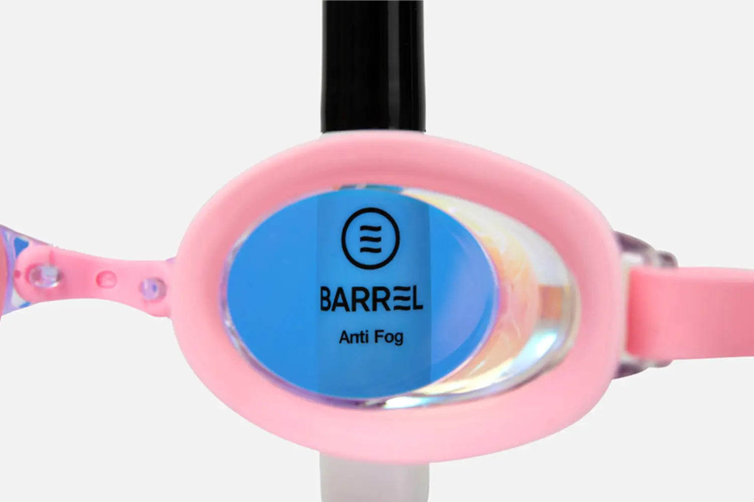 Barrel Training Mirror Swim Goggles-PINK5