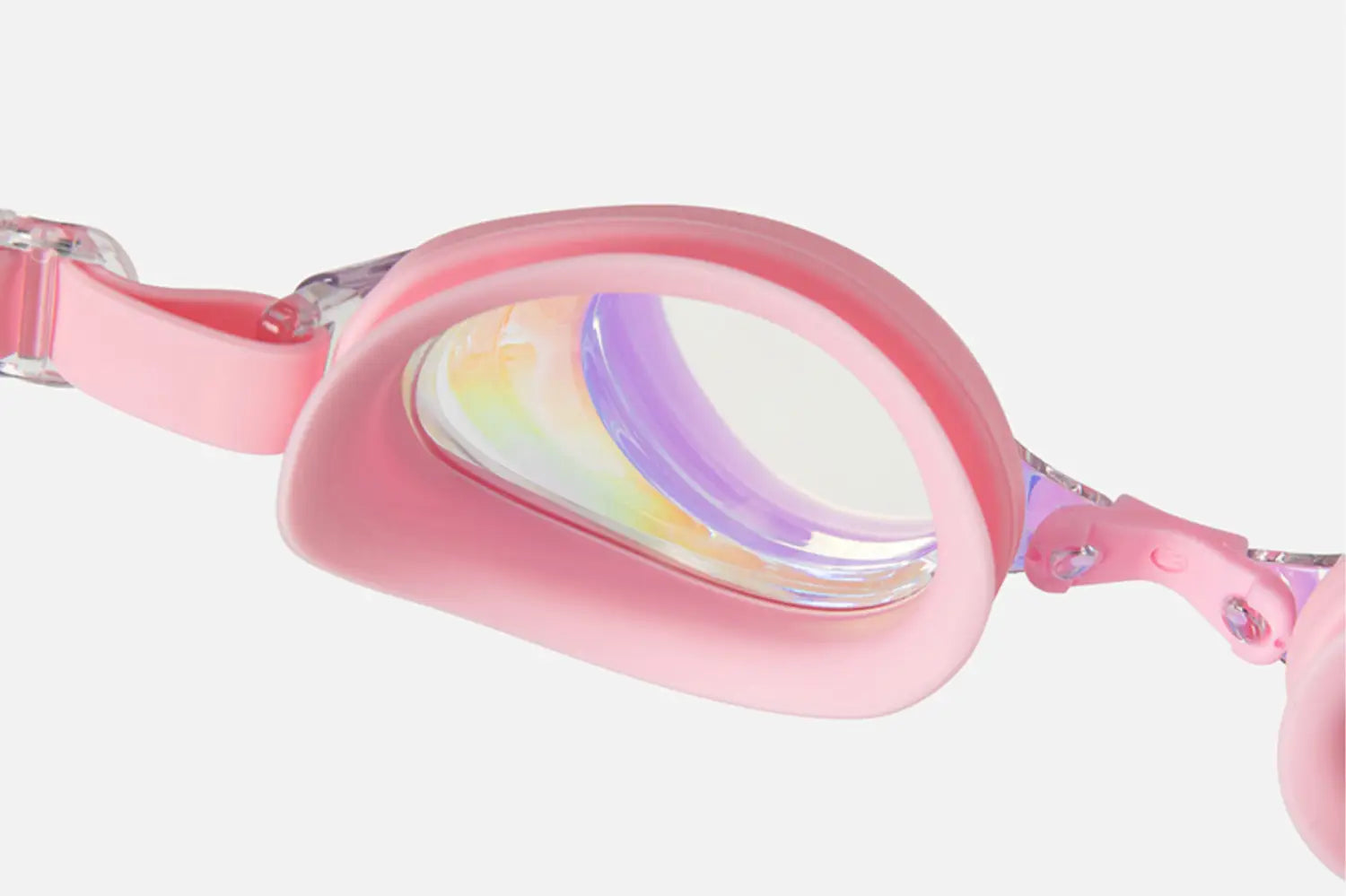 Barrel Training Mirror Swim Goggles-PINK7