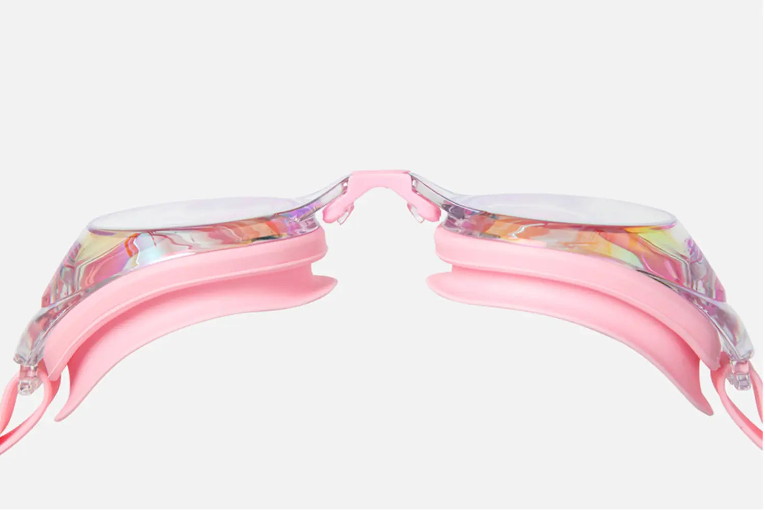 Barrel Training Mirror Swim Goggles-PINK8