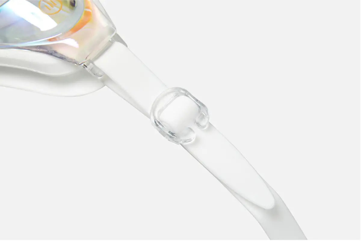 Barrel Training Mirror Swim Goggles-WHITE6