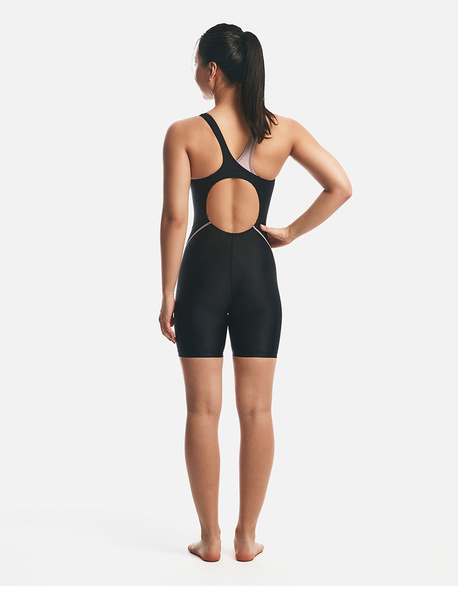Barrel Women Basic Xback Quarter Length-BLACK7
