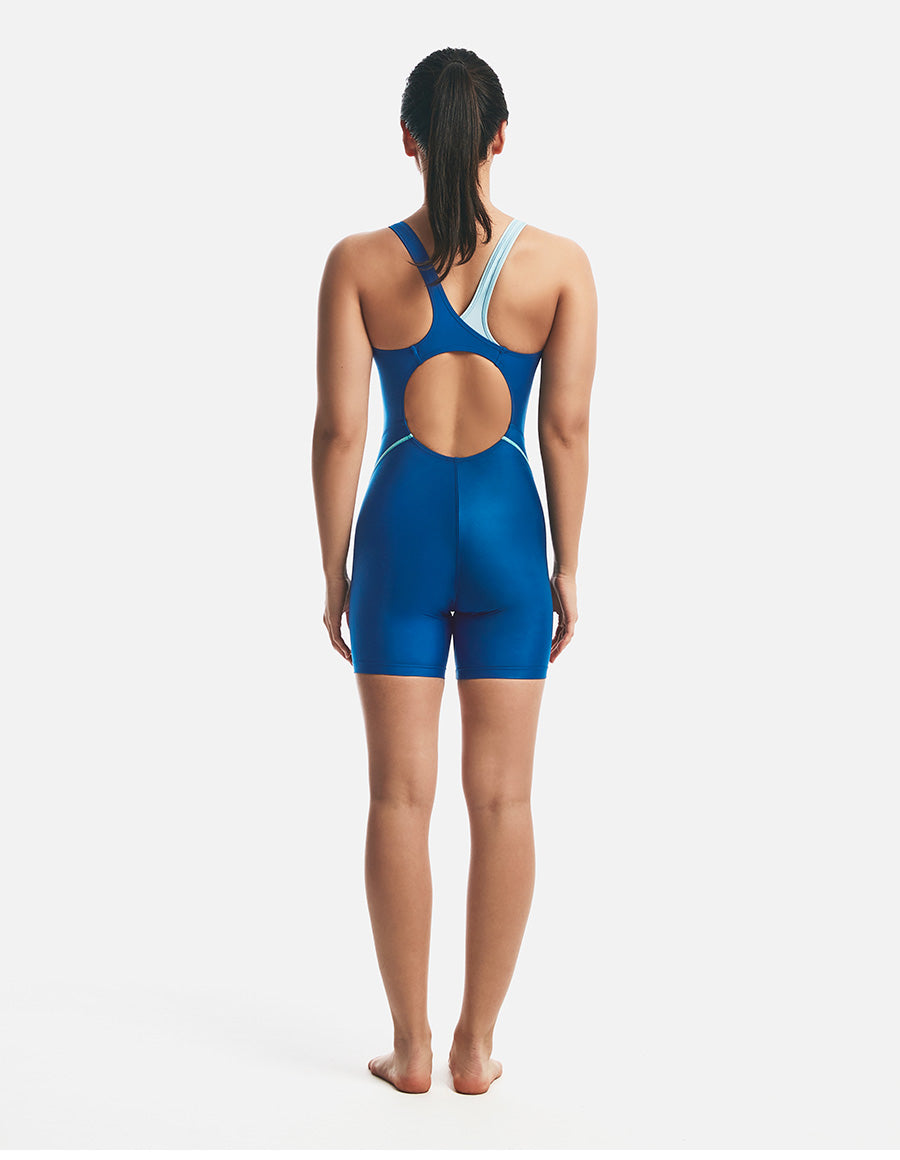 Barrel Women Basic Xback Quarter Length-BLUE7