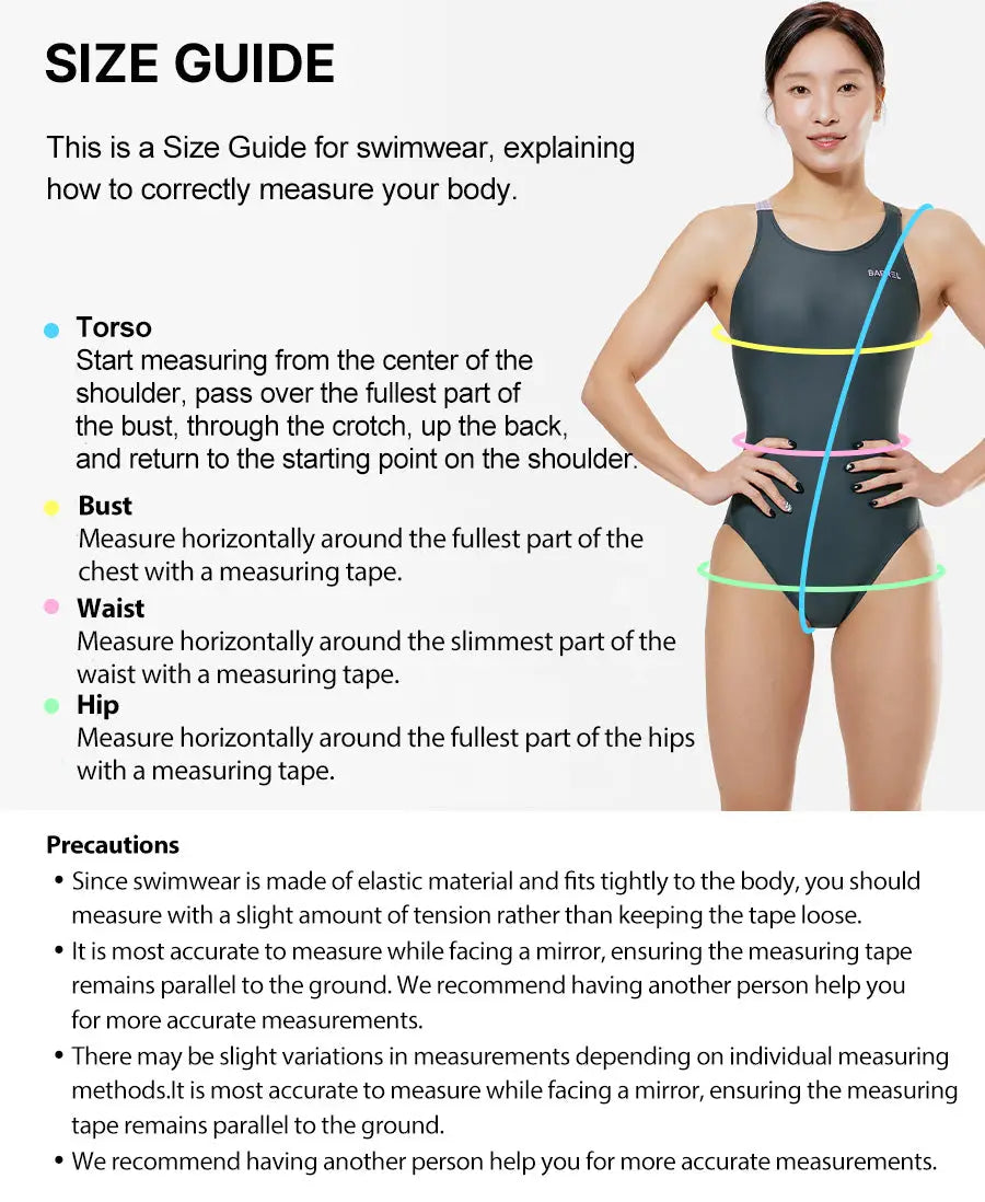 Barrel Women Swimsuits-SizeGuide