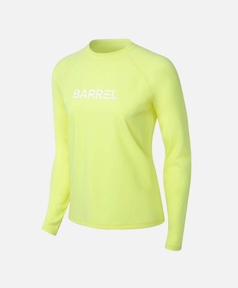 Barrel Women Essential RelaxFit Rashguard-YELLOW_image2