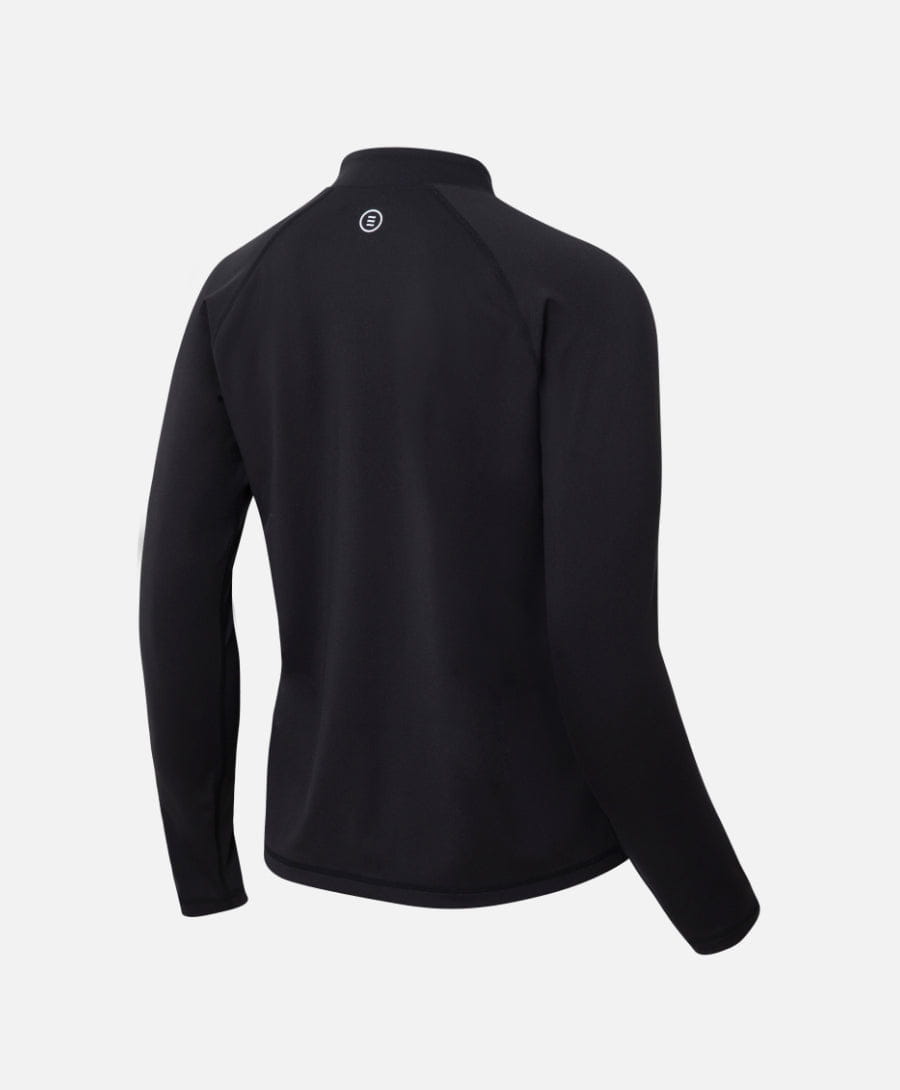 Barrel Women Essential Zip-Up Rashguard-BLACK_image3