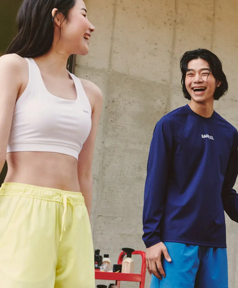 Barrel Women Essential Water Shorts-YELLOW_image2