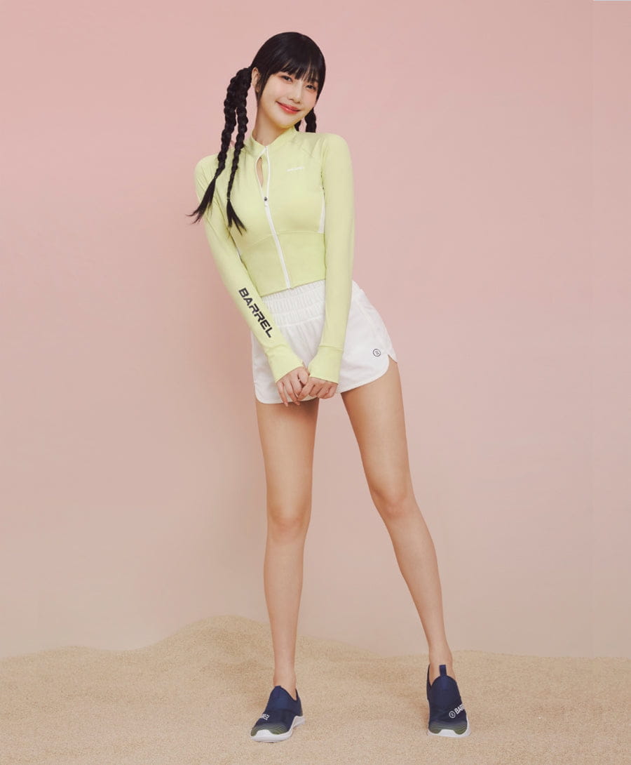 Barrel Women Motion Water Shorts-WHITE_image3