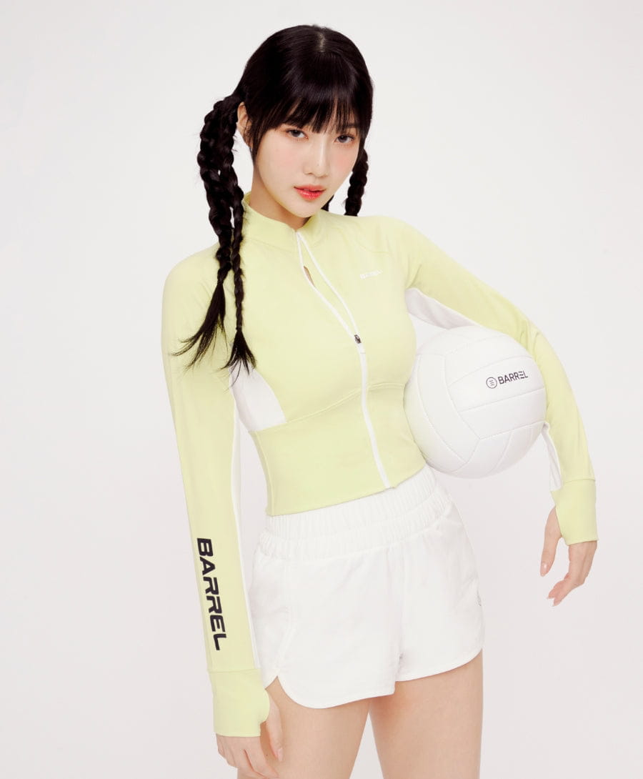 Barrel Women Motion Water Shorts-WHITE_image1