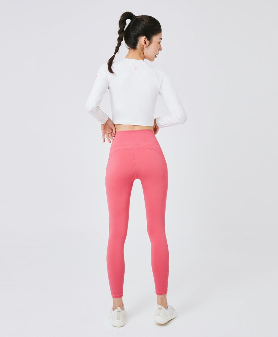 Barrel Women Sunset 9" Water Leggings-CORAL_image2