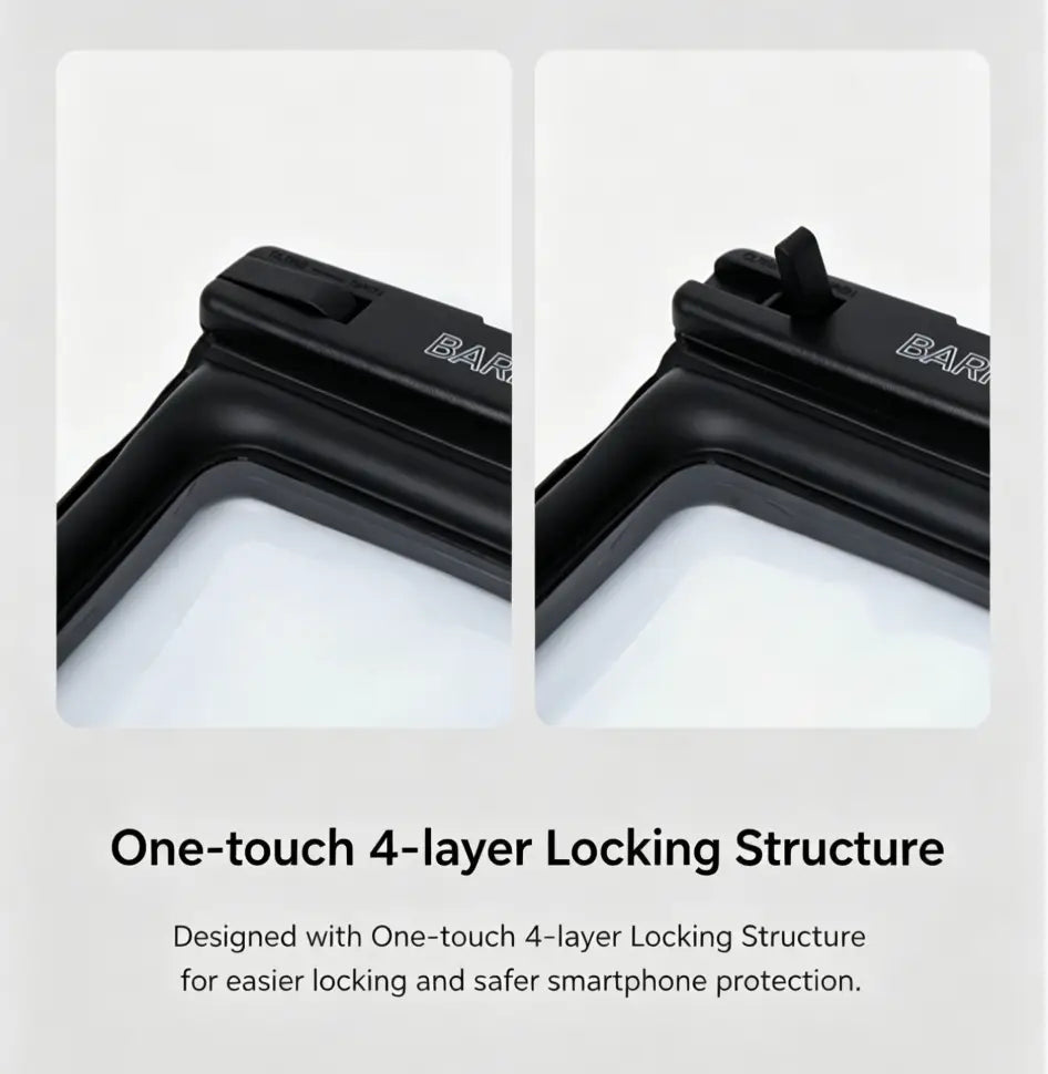 Barrel Basic Dry Waterproof Pouch-BLACK5