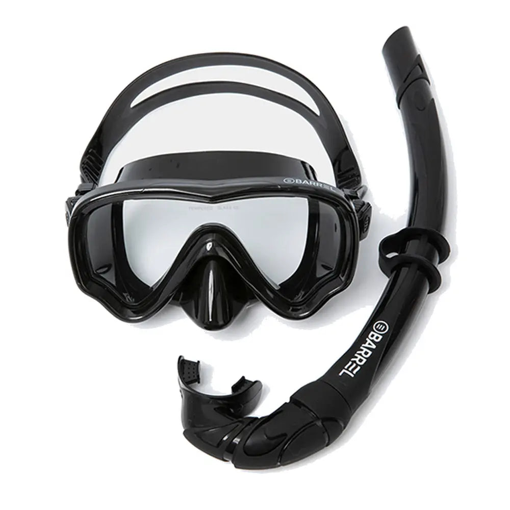 Barrel Basic Roll Up Snorkel-BLACK3