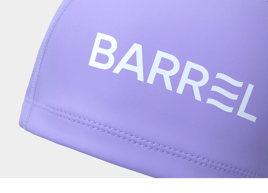 Barrel Basic Silitex Swim Cap-LAVENDER_image3
