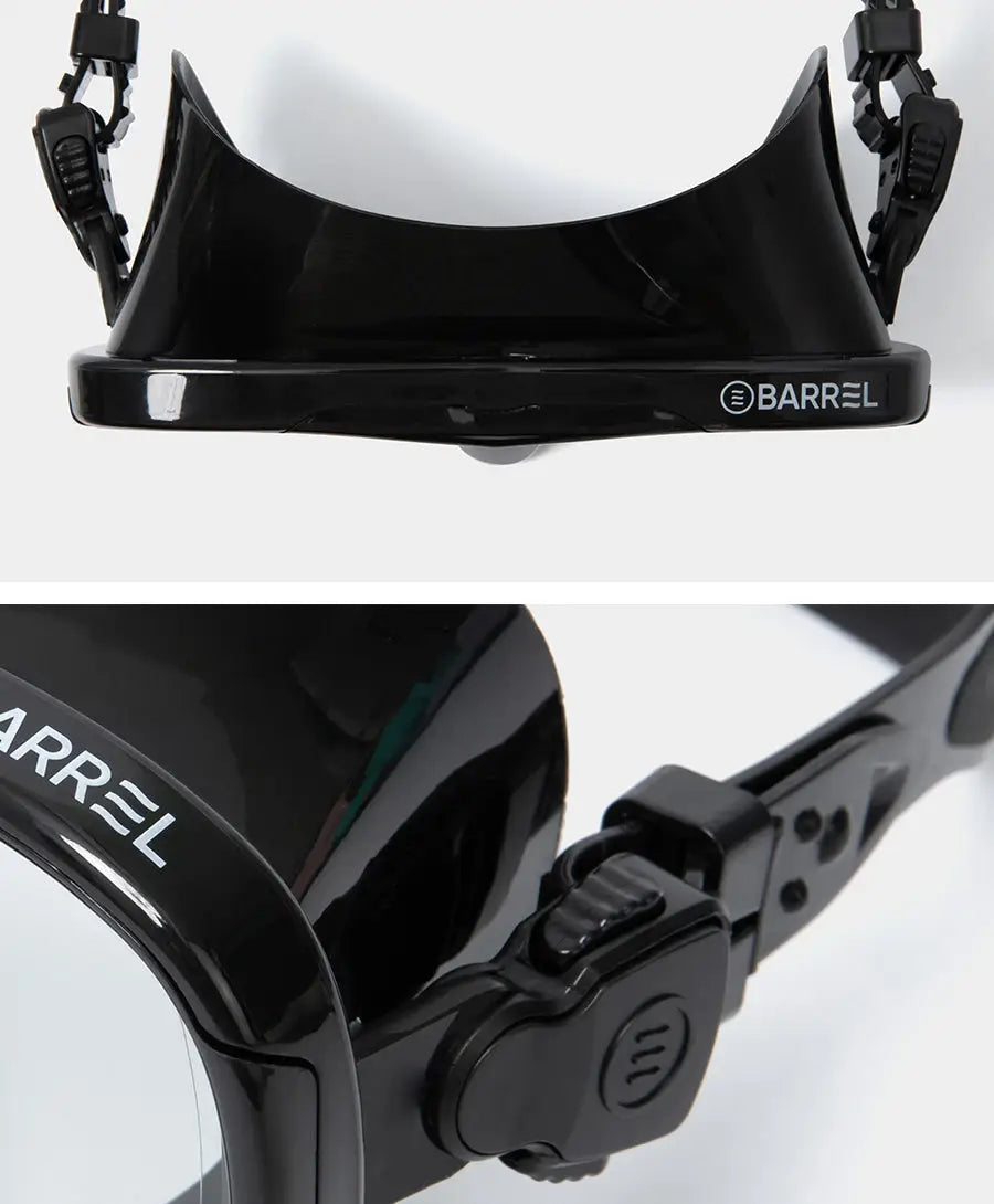 Barrel Basic Snorkel Mask-BLACK_image2