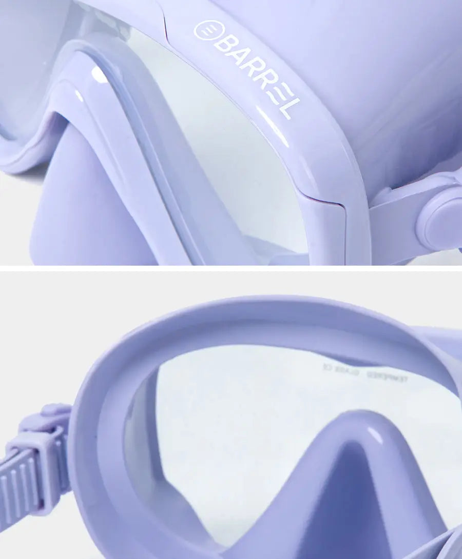 Barrel Basic Snorkel Mask-LAVENDER_image1