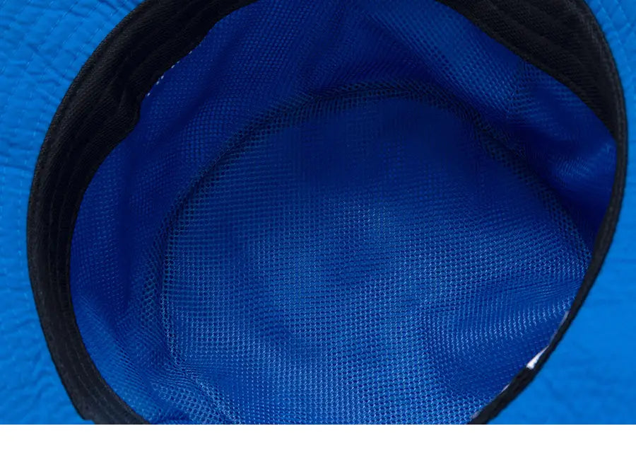 Barrel Basic Solid Bucket Hat-blue