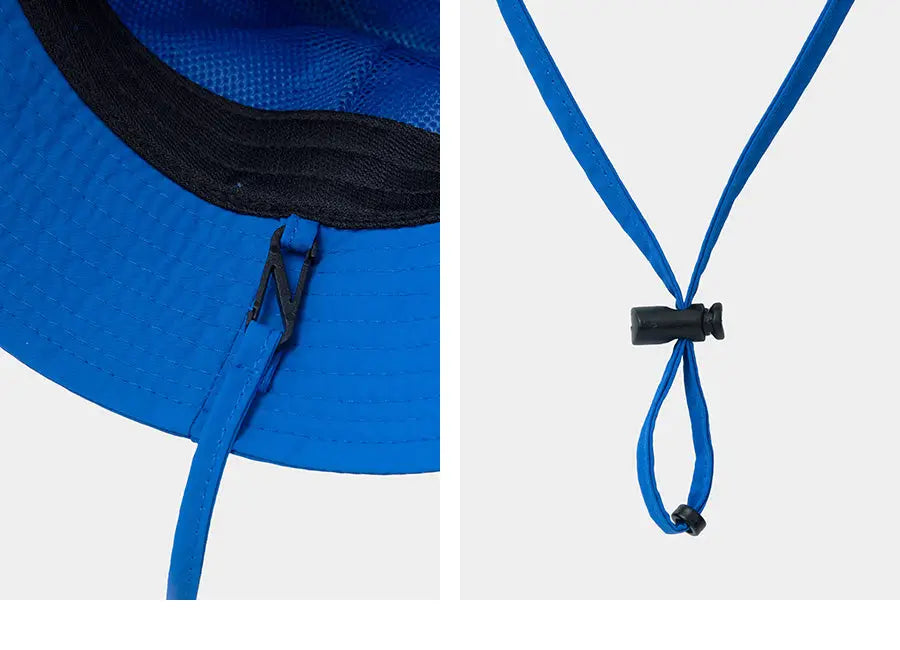 Barrel Basic Solid Bucket Hat-blue