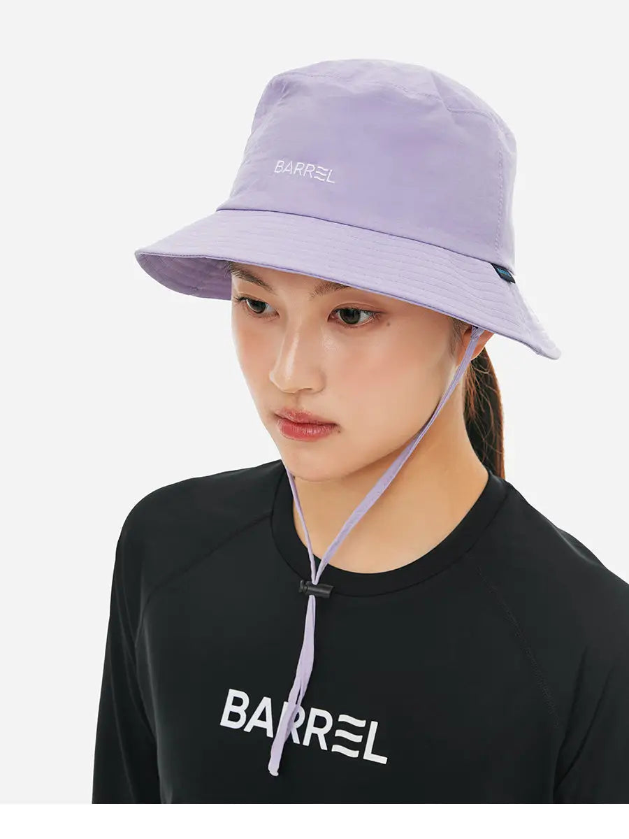 Barrel Basic Solid Bucket Hat-LAVENDER_image1