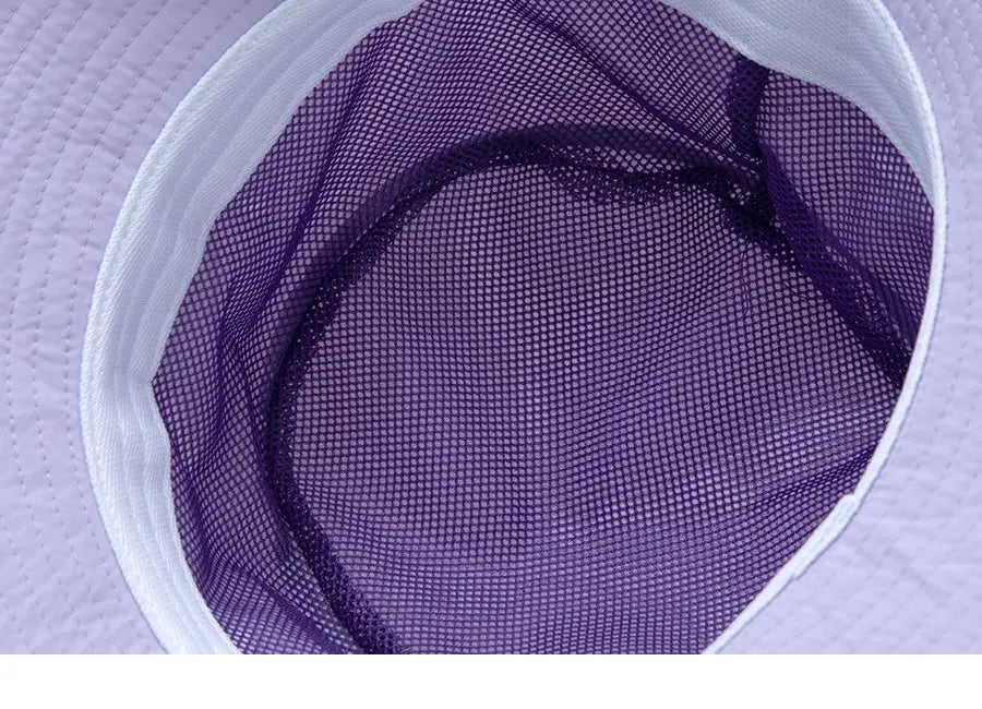 Barrel Basic Solid Bucket Hat-LAVENDER_image4