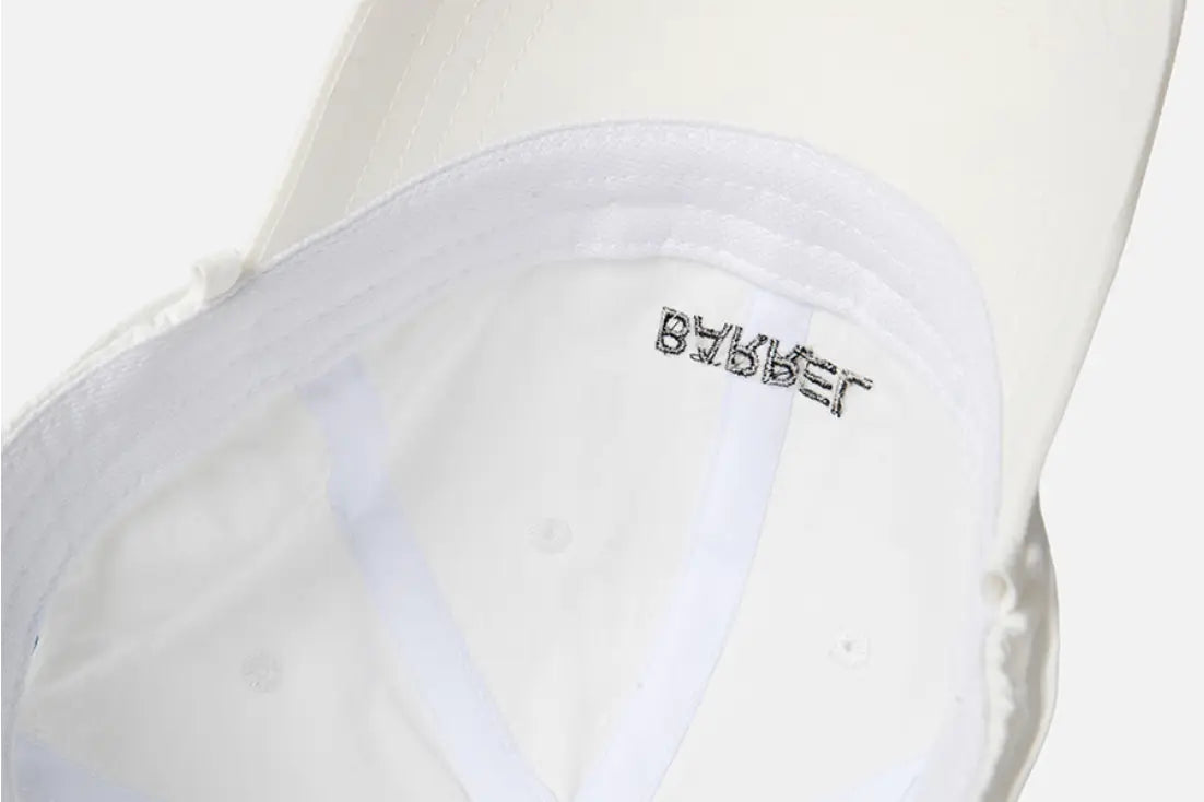 Barrel Basic Sunshade Ball Cap-WHITE10