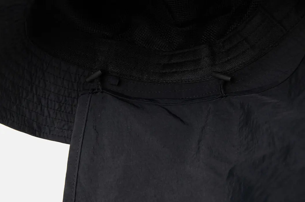 Barrel Basic Sunshade Bucket Hat-BLACK9