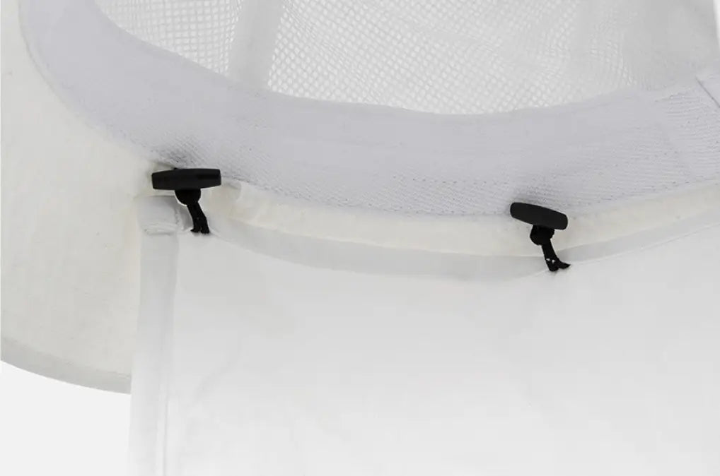 Barrel Basic Sunshade Bucket Hat-WHITE12