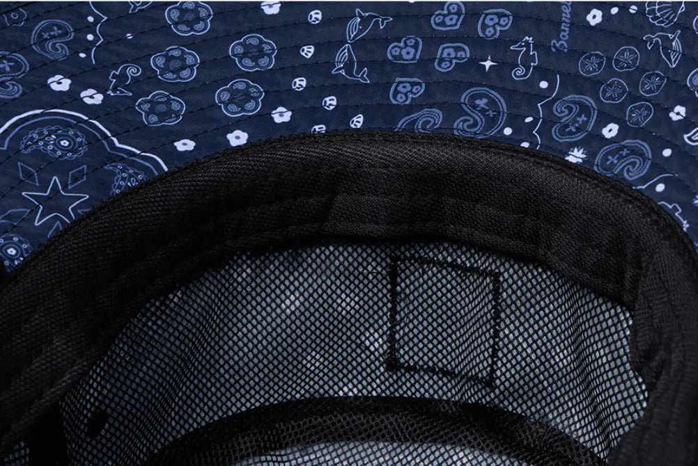 Barrel Float Surf Bucket Hat-NAVY8