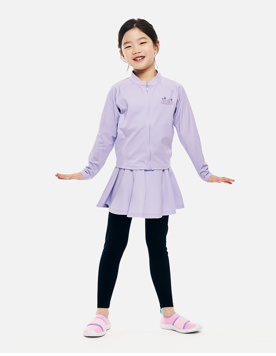 Barrel Girls Essentia Leggings Skirt-LAVENDAR3