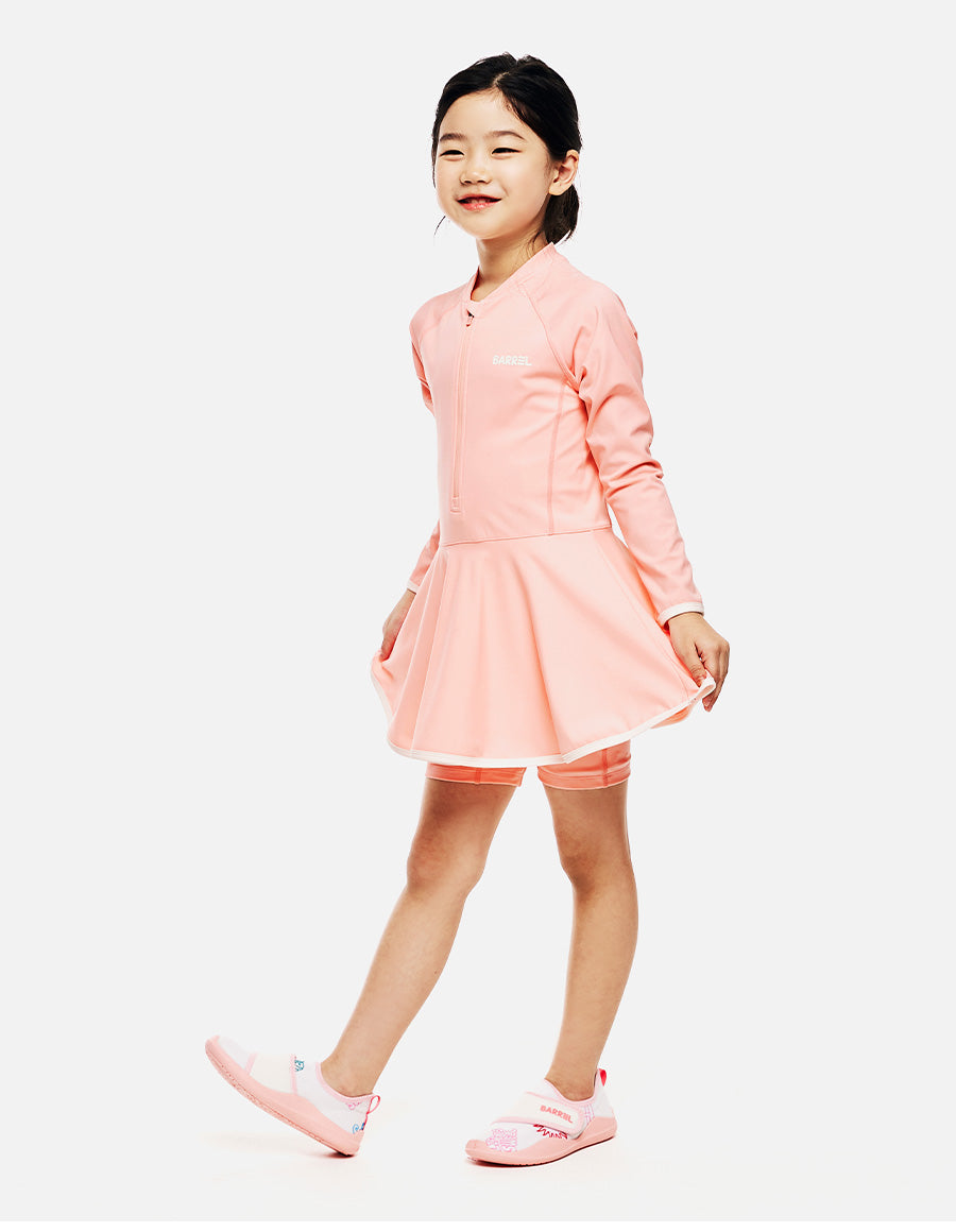 Barrel Girls Essential Skirt Rashsuit-PINK4