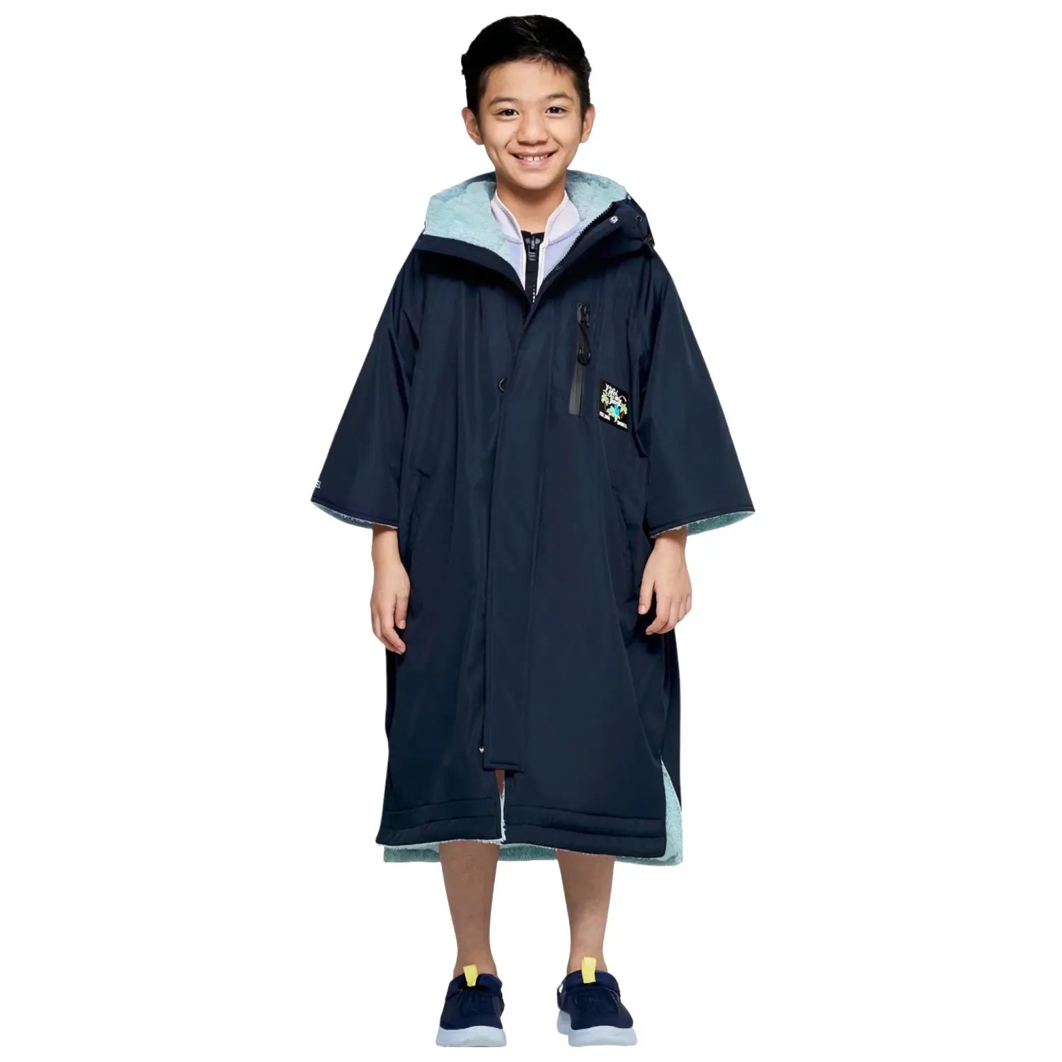 Barrel Kids All-Round Surfer Coat-NAVY1