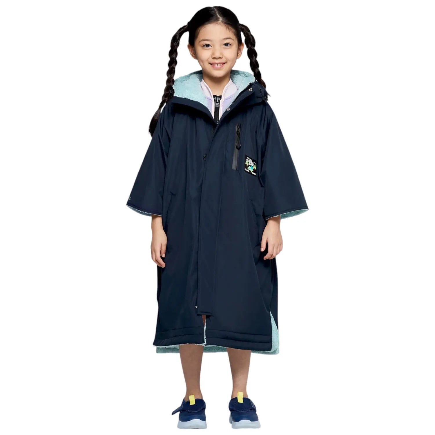 Barrel Kids All-Round Surfer Coat-NAVY2