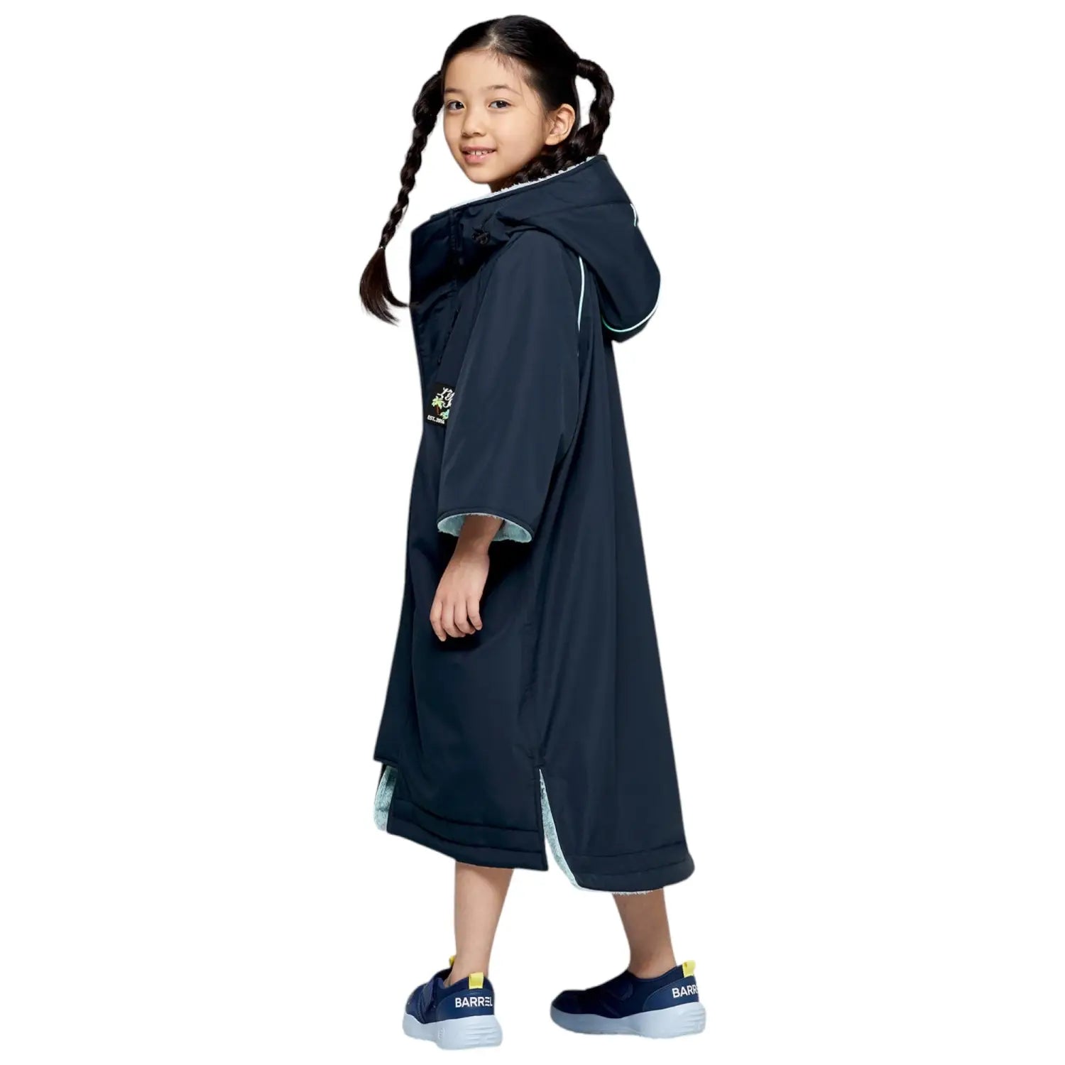 Barrel Kids All-Round Surfer Coat-NAVY3
