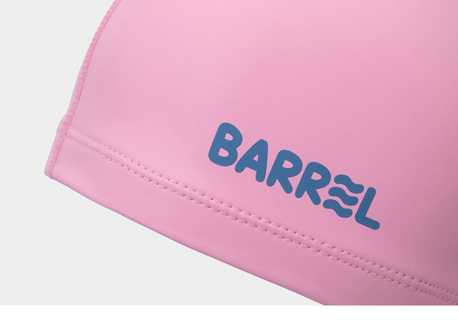 Barrel Kids Basic Silitex Swim Cap-PINK_image1