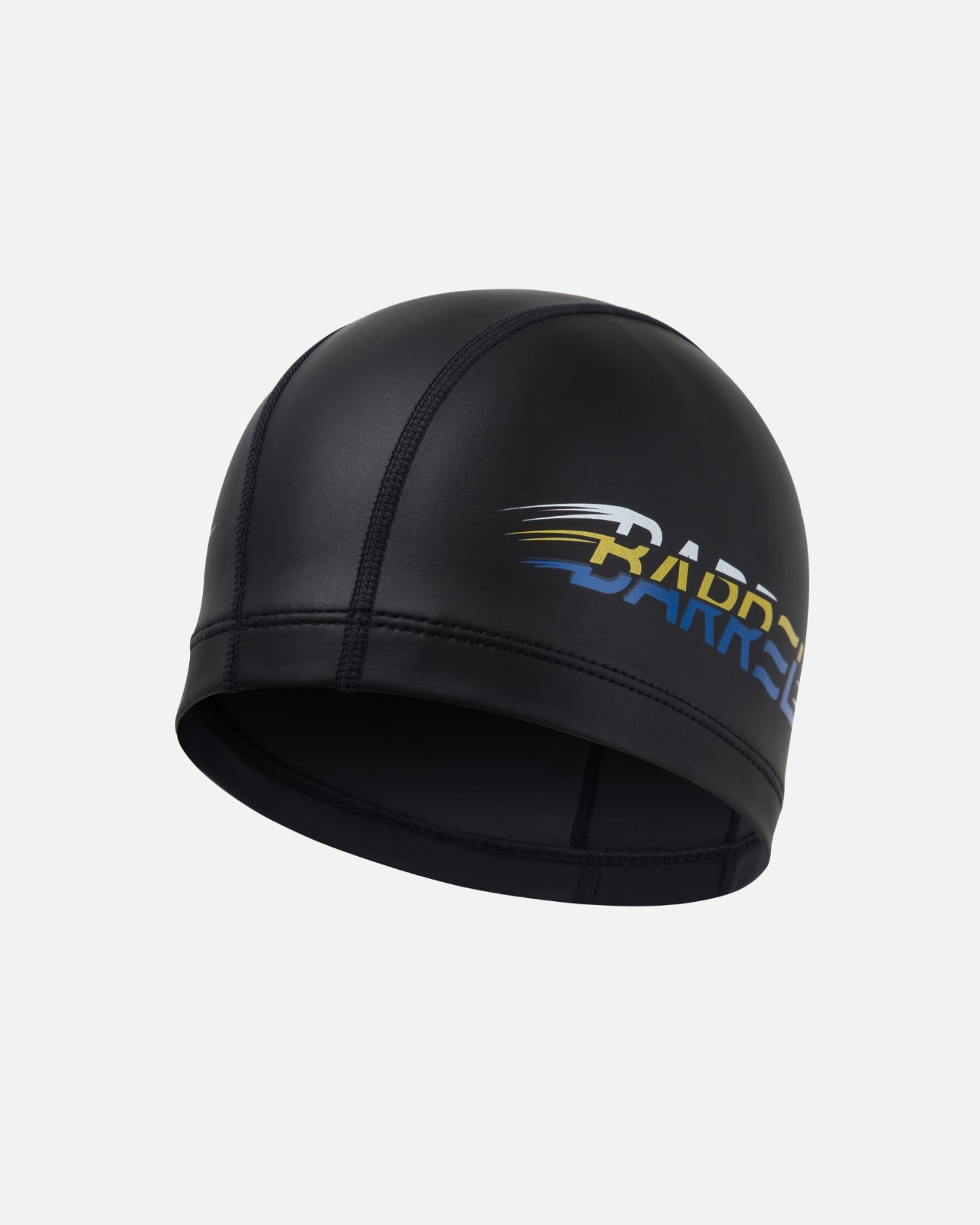 Barrel Kids Brush Silitex Swim Cap-BLACK_image1