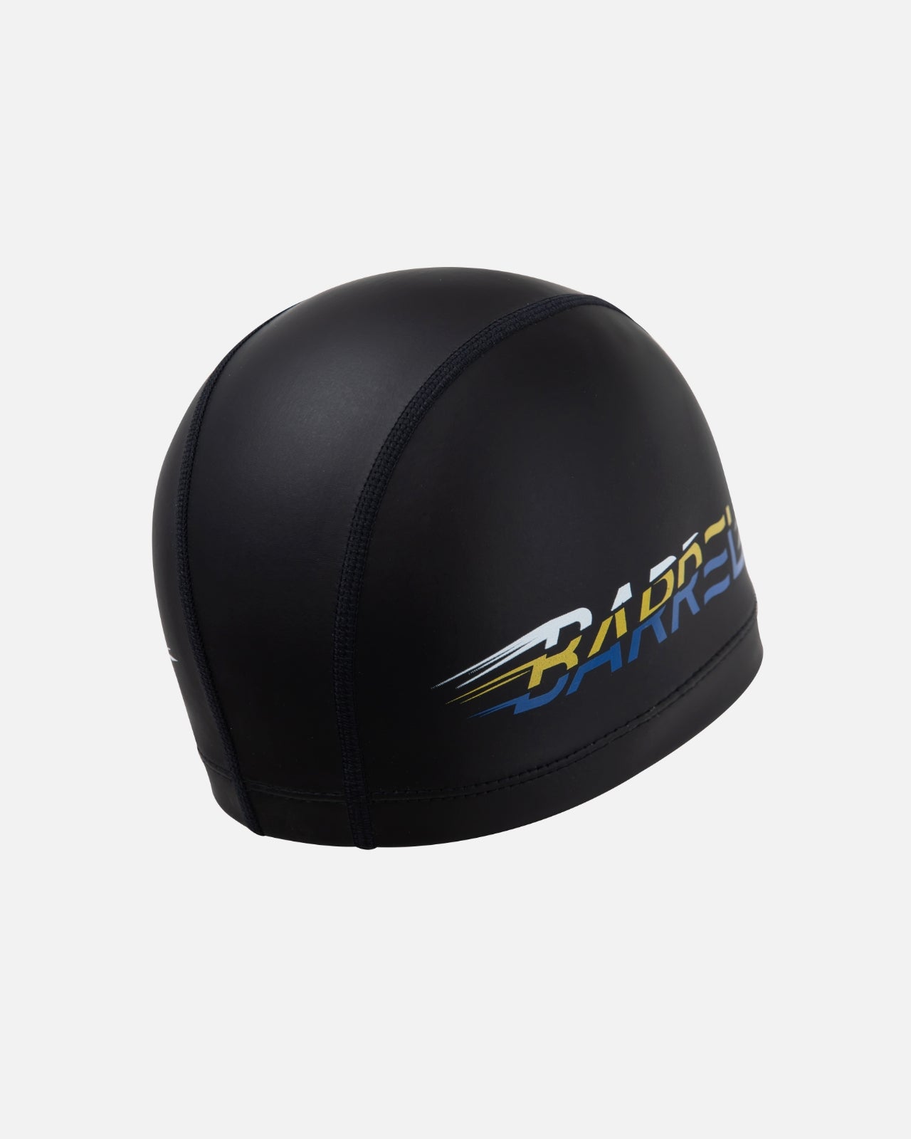 Barrel Kids Brush Silitex Swim Cap-BLACK_image3