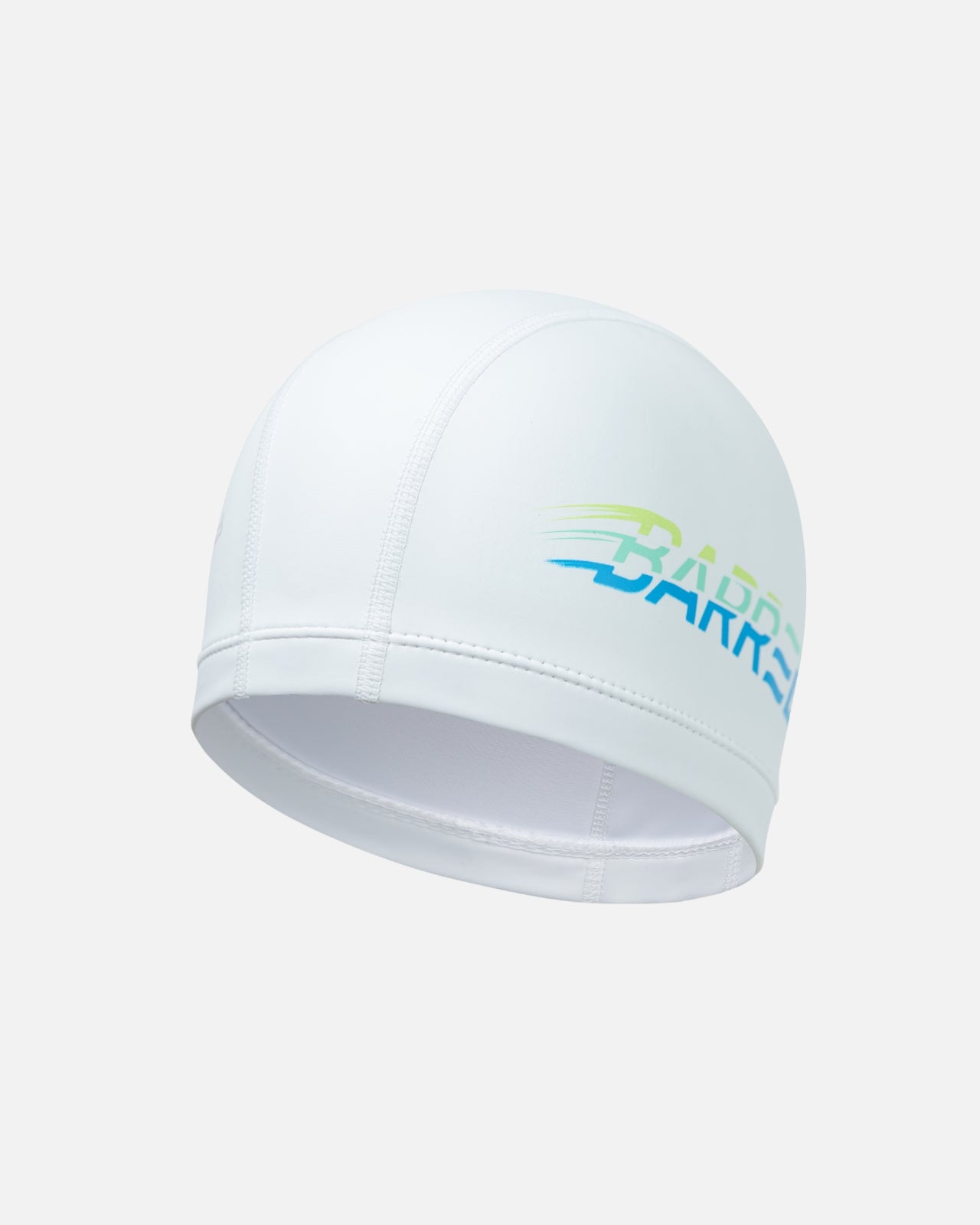 Barrel Kids Brush Silitex Swim Cap-WHITE_image1
