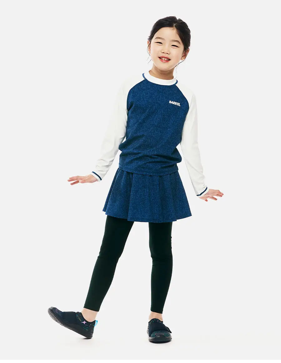 Barrel Kids Essential Colorblock Rashguard-INDIGO3