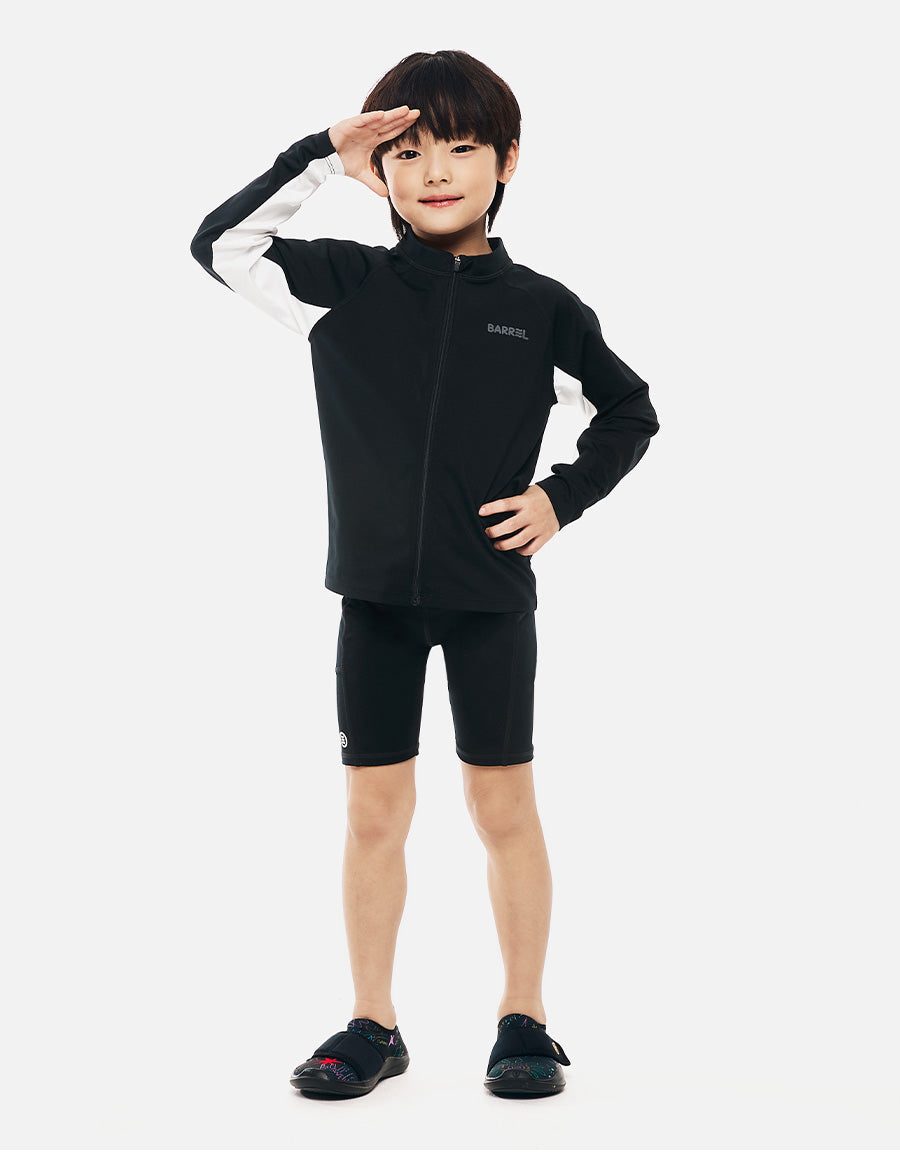 Barrel Kids Essential Half Water Leggings-BLACK3